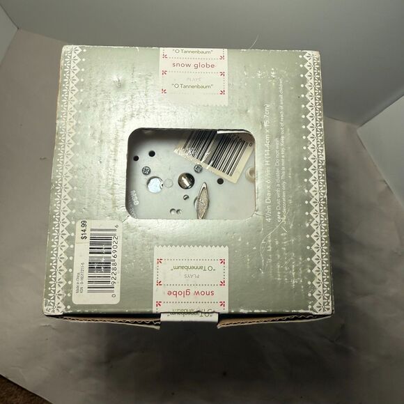 Martha Stewart‎ SnowGlobe for Kmart O Tannenbaum New Old Stock Holiday - Picture 3 of 5